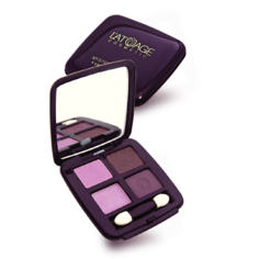 Тени для век LATUAGE COSMETIC Тени для век компактные Misterious eyes 4-х цветные