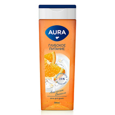 Гель для душа AURA Крем-гель для душа Хлопковое молочко 390.0