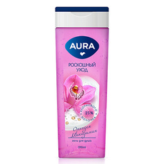 Гель для душа AURA Крем-гель для душа Хлопковое молочко 390.0