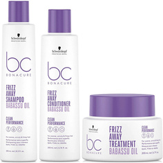Набор для ухода за волосами BONACURE Набор средств для волос Frizz Away Trio