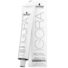 Краска для волос IGORA Профессиональная краска для седых волос Royal Silver Whites