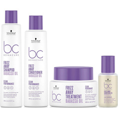 Набор для ухода за волосами BONACURE Набор средств для волос Frizz Away Four
