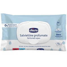 Салфетки для тела CHICCO Салфетки очищающие, 72 шт 72.0