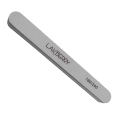 Баф GET THE REASON LAKBERRY Пилка-баф для шлифовки ногтей узкая прямая 180/240