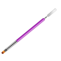 Кисть для наращивания ногтей GET THE REASON LAKBERRY Кисть для маникюра полигеля со шпателем
