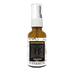 Спрей для дома VAN&MUN Ароматический спрей для дома и офиса VAN&MUN Пачули 30.0
