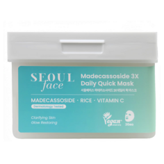 Маска для лица DERMAL Seoul Face Набор масок для лица с мадекассосидом 36шт 36.0