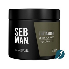 Воск для укладки волос SEBASTIAN PROFESSIONAL Крем-воск для укладки волос легкой фиксации SEB MAN The Dandy Shiny Pommade 100.0