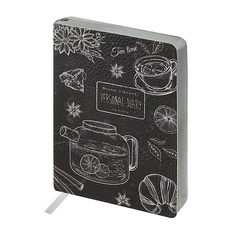 Ежедневник BRUNO VISCONTI ЕЖЕДНЕВНИК А6+ "Caffè nero.Time"