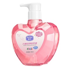 Мыло жидкое KIDS FLOWER Детское мыло для рук с ароматом персика, очищающее 350.0