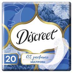Прокладки гигиенические DISCREET ОЛДЭЙЗ ДЫШАЩИЕ Мультиформа 20.0