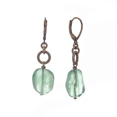 LANZEROTTI Серьги Ispirazione, флюорит