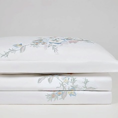 Комплект постельного белья ARYA HOME COLLECTION Постельное белье Elegant Сатин с Вышивкой, 2 -спальное, 200x220 Pastel