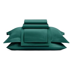 Комплект постельного белья ARYA HOME COLLECTION Постельное белье Vip из Oднотонного Сатина Семейное 160x220