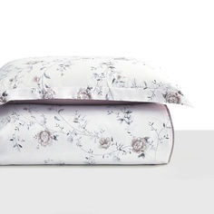 Комплект постельного белья ARYA HOME COLLECTION Постельное белье Simple Living из Печатного Сатина . 200x220 Frosty