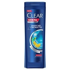 Шампунь для волос CLEAR Шампунь MEN Энергия свежести