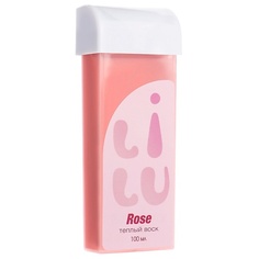 Воск для депиляции LILU Воск тёплый в картридже Rose (плотный) 100.0