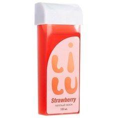 Воск для депиляции LILU Воск тёплый в картридже Strawberry (средней плотности) 100.0