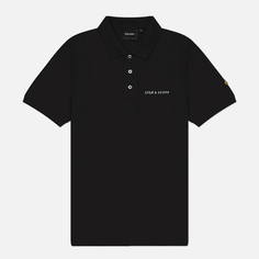 Мужское поло Lyle & Scott Embroidered Script Logo Regular Fit