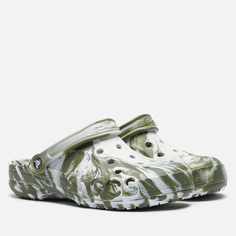 Сандалии Crocs Baya Marbled Clog