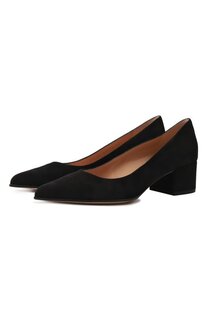 Замшевые туфли Piper 45 Gianvito Rossi