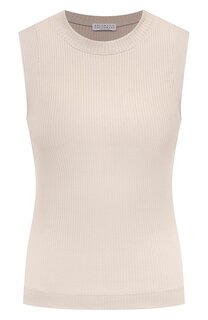 Хлопковый топ Brunello Cucinelli