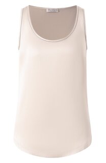 Шелковый топ Brunello Cucinelli