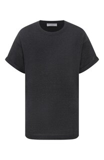 Футболка из кашемира и шелка Brunello Cucinelli