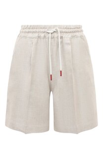 Льняные шорты Kiton