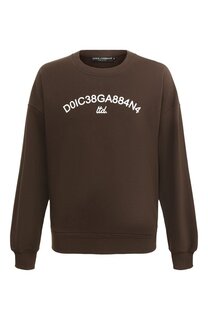 Хлопковый свитшот Dolce & Gabbana