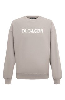 Хлопковый свитшот Dolce & Gabbana