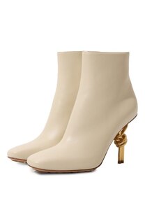 Кожаные ботильоны Knot Bottega Veneta
