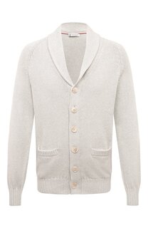 Хлопковый кардиган Brunello Cucinelli
