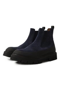 Замшевые челси Kiton