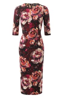 Платье из вискозы Dolce & Gabbana