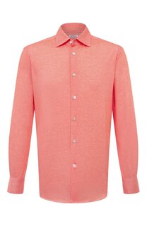 Хлопковая рубашка Kiton