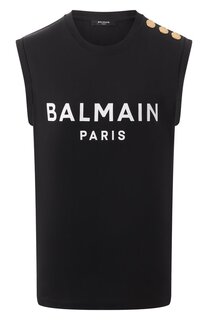 Хлопковый топ Balmain