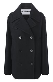 Шерстяное полупальто Jil Sander