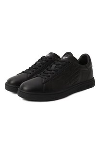 Кожаные кеды Classic CC EA7