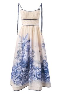 Льняное платье Zimmermann