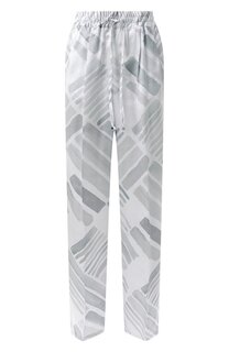 Атласные брюки Kiton