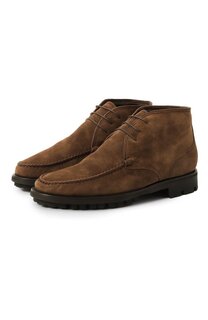 Замшевые ботинки U4 Artioli