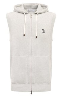 Хлопковый жилет Brunello Cucinelli