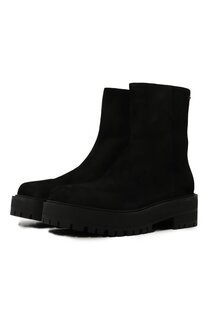 Замшевые полусапоги Gianvito Rossi