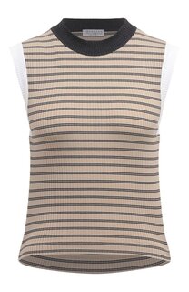Хлопковый топ Brunello Cucinelli