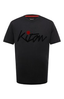 Хлопковая футболка Kiton