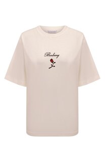 Хлопковая футболка Burberry