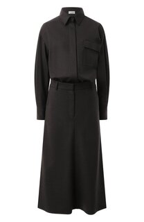 Шерстяное платье Brunello Cucinelli