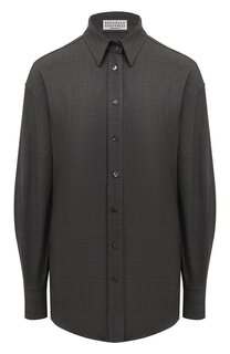 Шерстяная рубашка Brunello Cucinelli
