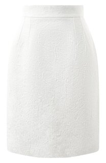 Юбка из хлопка и вискозы Dolce & Gabbana